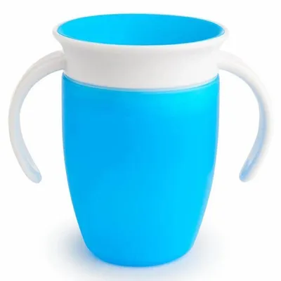 Productafbeelding van Munchkin Miracle 360° Oefenbeker Blauw (207 ml)