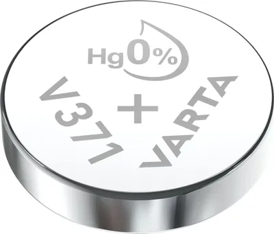 Produktbild von Varta Watches V371, Plombierte Bleisäure (VRLA), 1.55 V, 44 mAh, 0.61 g