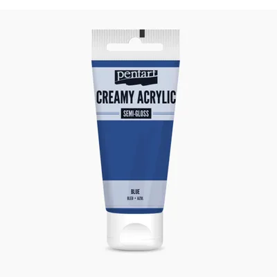 Obrázok produktu pre PENTART Krémový akrylový hodvábny lesk, 60 ml, modrý