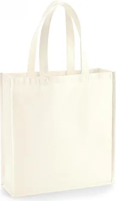 Image de Westford Mill W600 | Gallery Canvas Tote 39 x 42 x 13 cm - Couleur : Natural - Taille : One Size