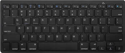 Obrázek produktu pro INF Tenká Bluetooth klávesnice: Přenosná bezdrátová klávesnice pro tablety a smartphony Černá