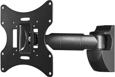 Immagine prodotto di Goobay 51894 TV EasyScope M, nero - Supporto a parete telescopico per TV fino a 107 cm (42'')
