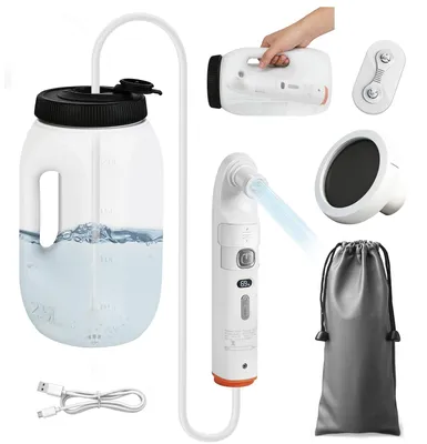 Productafbeelding van Draagbaar bidet met 2,5 L watertank, elektrisch en oplaadbaar