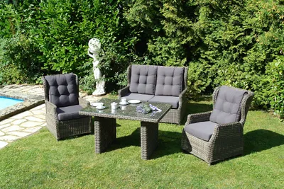 Produktbild von Inko Loungegruppe Leona  inkl. Kissen s. Kommentar, TF_380-A