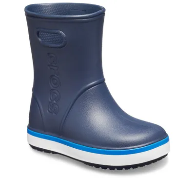 Produktbild von Crocs Crocband Rain Boot Navy / Bright Cobalt EU 22-23