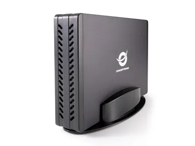 Produktbild von CONCEPTRONIC HDD Gehäuse 3.5"SATA HDD/SSD USB-A2.0 480Mbs sw