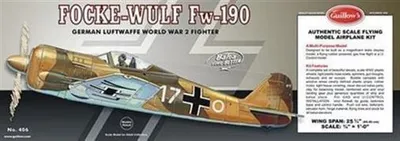 Produktbild von Krick Focke-Wulf Fw-190 Balsabausatz