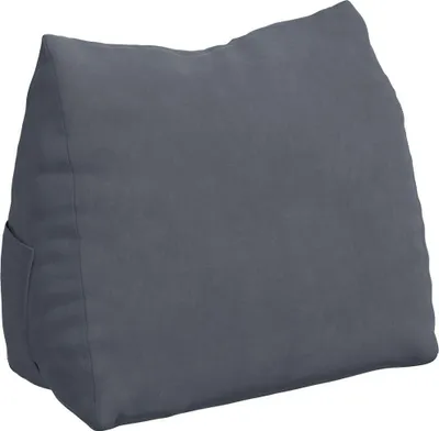 Produktbild von vidaXL Rückenkissen Dunkelgrau 60 x 20 x 50 cm Cordstoff
