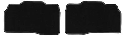 Image de Tapis arrière en moquette pour Ford Explorer MK6 SU625 2020- (SUV) – 2 pièces, noirs, sur mesure – Wielganizator LUX