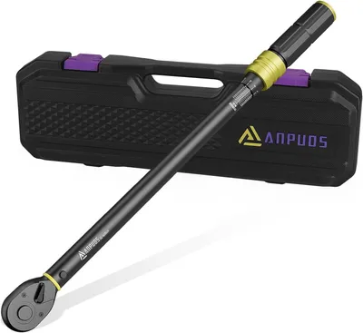 Imagen del producto de Llave dinamométrica de 1/2 pulgada, con un rango de 60-460 Nm, precisión de ±3%, trinquete de 72 dientes, para automóviles y tractores