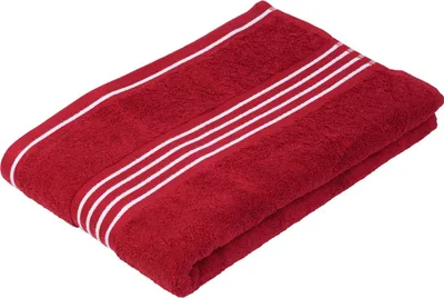 Produktbild von Duschtuch - Rot - 70 x 140 cm - Baumwolle