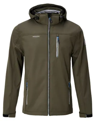 Produktbild von Nordberg Njord – Herren-Softshell-Outdoor-Sommerjacke – Armee - Größe 3XL