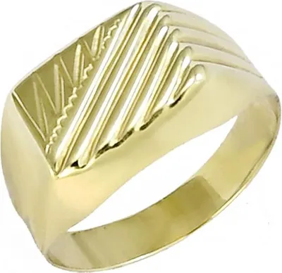 Produktbild von Herren Ring aus 14-karätigem Gold, 22,3 mm breit