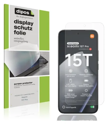 Image de 4x Film de protection d'écran pour Xiaomi 15T Pro protecteur antireflet dipos