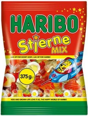 Produktbild von Haribo Stjerne Mix 375g