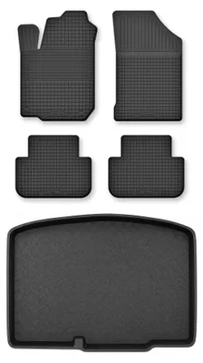 Immagine prodotto di Tappetini a vasca + bagagliaio per Toyota Yaris III 2011-2019 5 pezzi