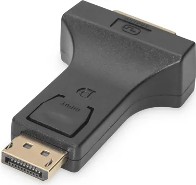 Zdjęcie produktu dla Digitus Adapter DisplayPort, DP, DVI-I, (24+5), Czarny