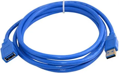 Obrázok produktu pre Predlžovací kábel USB 3.0 – konektor A (samec) na konektor A (samica) – 1,8 metra