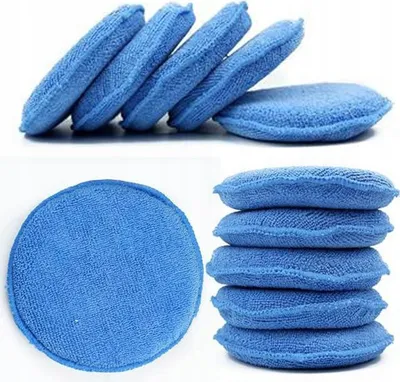Produktbild von SATRA | Auto-Polierpads, 10 Stück, Applikator-Pads, Auto-Polierschwamm, Wachs-Applikator-Schwamm, Auto Handpolierschwamm
