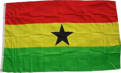 Produktbild von Flagge Ghana 90 x 150 cm - Fahne- reißfest - rissfest - Hissfahne- Hissflagge - Sturmflagge -zum hissen - - keine billige Chinaqualität