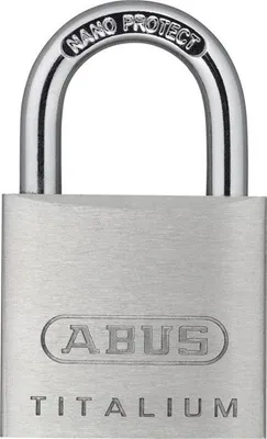 Produktbild von Zylindervorhangschloss 64TI/30 gl Schlosskörper-B.30mm Titalium gl.6311 ABUS