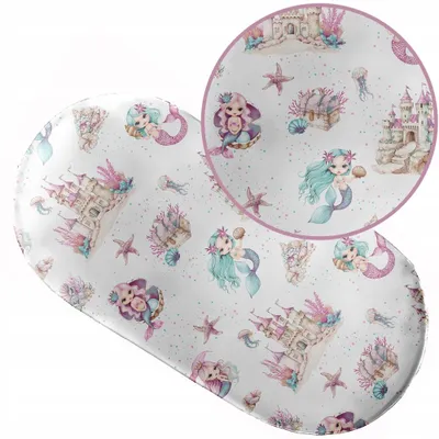 Produktbild von Spannbettlaken mit Gummizug 38x80 cm für Kinderwagen Moseskorb Wiege 100% Baumwolle
