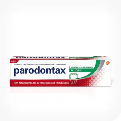 Immagine prodotto di Dentifricio al fluoro Parodontax Dentifricio al fluoro Contenuto 75ml