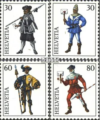 Produktbild von Briefmarken Schweiz 1974 Mi 1020-1023 (kompl.Ausgabe) postfrisch INTERNABA