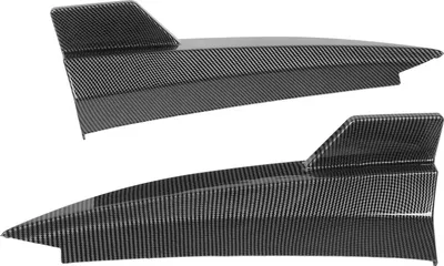 Produktbild von 2PCS Heckstoßstangen-Seitendiffusor links rechts für Benz C-Klasse Coupe C205 AMG Line C43 C63 2015 bis 2021 Carbonfaser-Stil