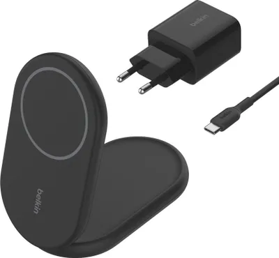 Zdjęcie produktu dla Belkin BoostCharge, Wewntrzna, USB, Bezprzewodowe adowanie, 1,5 m, Czarny