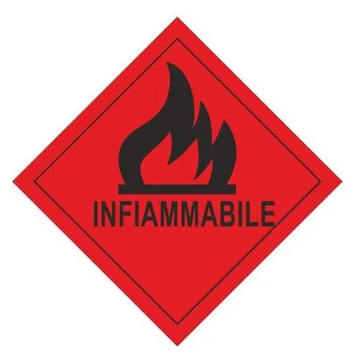 Produktbild von Schild Aufkleber “Infiammabile”