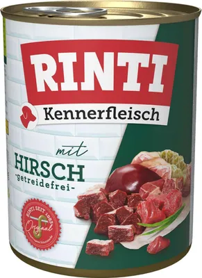 Image de Rinti 800gx12 Viande de cerf en boîte