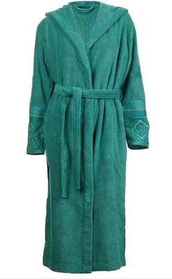 Produktbild von PiP Studio Bademantel Morgenmantel Saunamantel Bathrobe Soft Zellige, Farbe:Grün, Wäschegröße:M, Artikel:-green