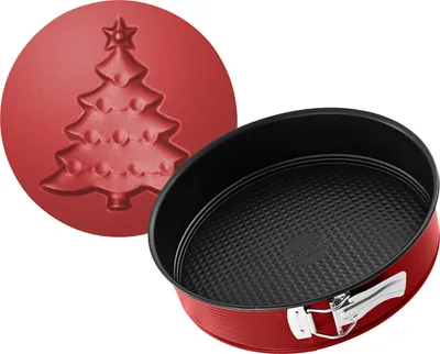 Obrázek produktu pro Zenker 6006, Dortová forma, Kulatý, 230 °C, Černá, Červená, Německo, 260 mm