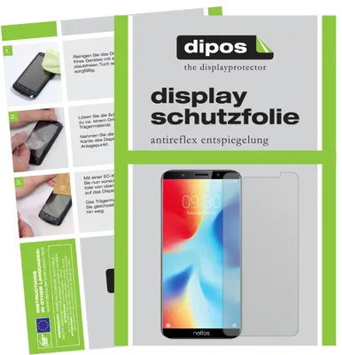 Produktbild von 2x Schutzfolie für TP-Link Neffos C9A matt Displayschutzfolie Display Schutz