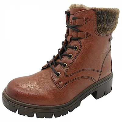 Productafbeelding van Jana Damenschuhe Stiefeletten Schnürer Braun Freizeit