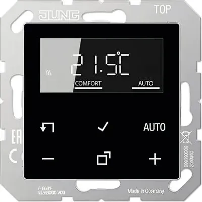 Immagine prodotto di Termostato ambiente Jung con display Standard TR D A 1790 SW (TRDA1790SW)