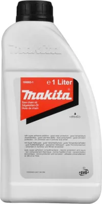 Obrázok produktu pre Makita 195093-1 Olej na pílové reťaze Mineral+ 1l, biely