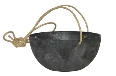 Produktbild von ARTSTONE Blumenampel Fiona Ø 31 x 15 cm schwarz
