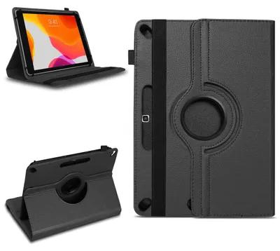 Produktbild von Tablet Tasche für Lenovo Tab P11 / Plus Hülle Schutzhülle Case Cover 360 DrehbarFarben:Schwarz