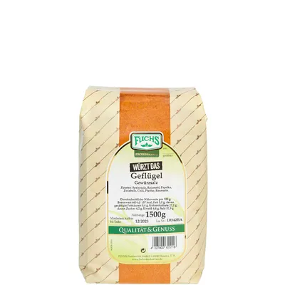 Obrázok produktu pre Fuchs Profesionálne korenie na hydinu Soľ Kvalita a chuť 1500g