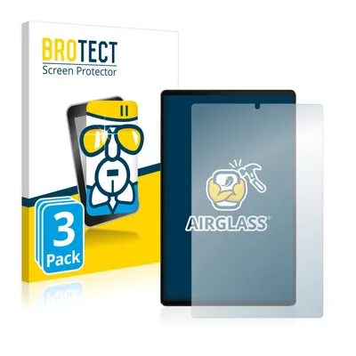 Produktbild von 3x BROTECT Schutzglas für Lenovo Tab M10 FHD Plus Schutzfolie Panzer Folie Glas Display Schutz klar
