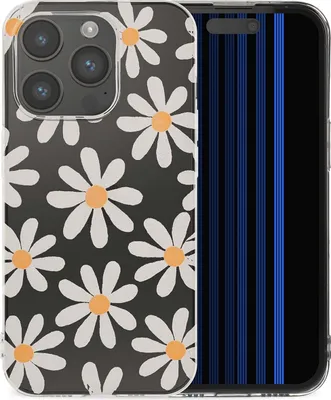 Produktbild von imoshion Design Hülle iPhone 15 Pro - Daisy Flower