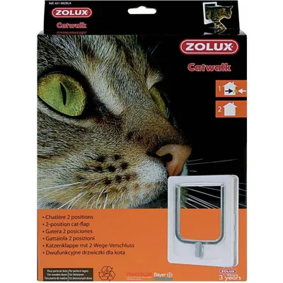 Produktbild von Katzenklappe mit 2 Positionen 200 x 35 x 250