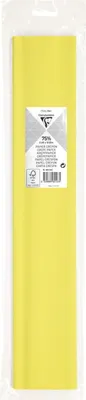 Produktbild von Clairefontaine Krepppapier 250x50 kanariengelb