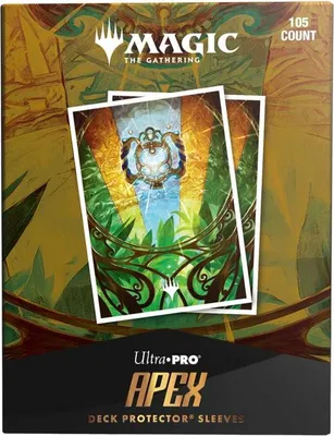 Produktbild von 105 Ultra Pro Apex Sleeves - Aetherdrift The Aetherspark (66x91mm)