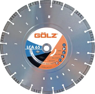 Obrázek produktu pro Řezací kotouč na asfalt/beton LCA 350x10mm GÖLZ