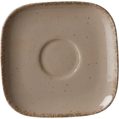 Produktbild von Flirt by R&B Casa Kaffee-Untertasse, eckig, in Grau, 14 x 14 x 2 cm