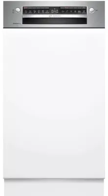 Produktbild von Bosch Serie 4 SPI4HMS13E, Halb integriert, Single (45 cm breit), Weiß, Edelstahl, Tasten, 1,75 m