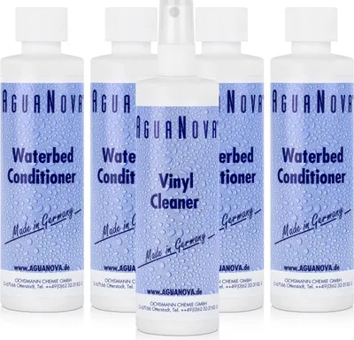 Produktbild von 4x AguaNova Wasserbett Conditioner, 1x Vinyl Cleaner